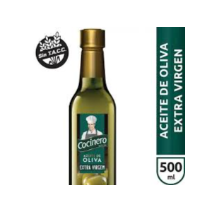 Aceite de Oliva Cocinero Extra Virgen 500ml