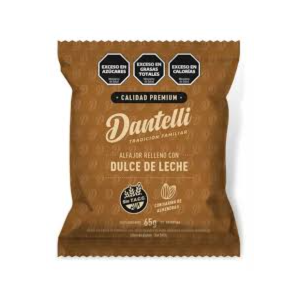 Alfajor Dantelli Dulce de leche con harina de almendra