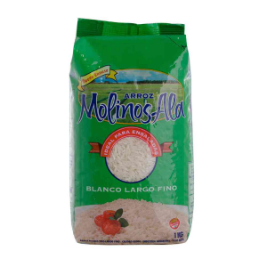 Arroz Molinos Ala Grano Largo Fino 1kg