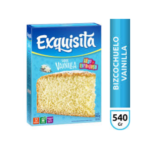 Bizcochuelos Exquisita Vainilla 540 gr
