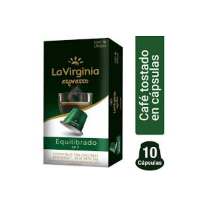 Café La Virginia Espresso Capsulas Equilibrado 10 cap