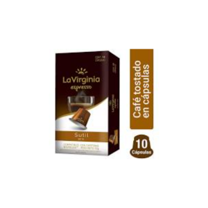 Café La Virginia Espresso Capsulas Sutil 10 cap.
