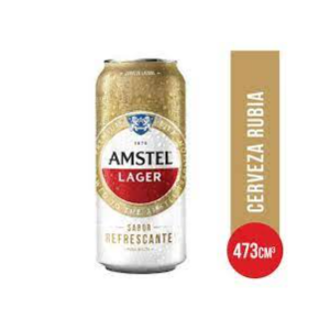 Cerveza Amstel Lager 473 cc