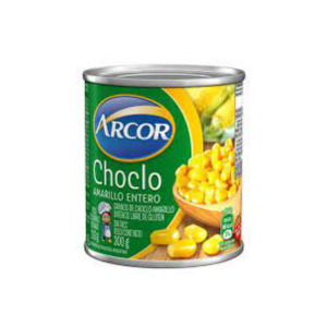 Choclo Amarillo Entero Arcor 300gr