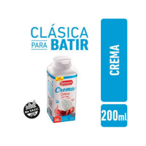 Crema Para Batir La Serenisima 200 cc