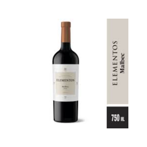 Vino Elementos Malbec 750cc