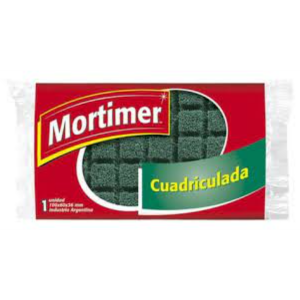 Esponja Mortimer Cuadriculada