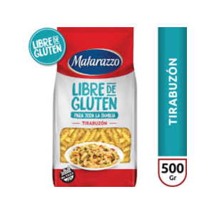 Fideos Matarazzo Tirabuzon Libre de Gluten