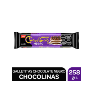 Galletitas Chocolinas negras 258gr