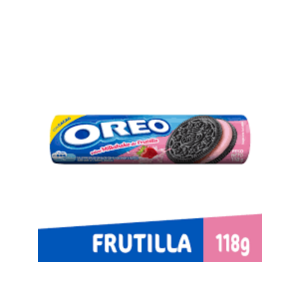 Galletitas Dulces Oreo Milkshake frutilla