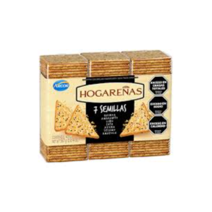 Galletitas Hogareñas 7 semillas 3 uni
