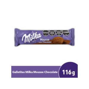 Galletitas Milka Mousse de Chocolate