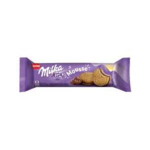 Galletitas Milka Mousse Vainilla