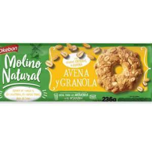 Galletitas Molino Natural Avena y Granola