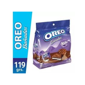 Galletitas Oreo Bañadas Chocolate Negro 119gr