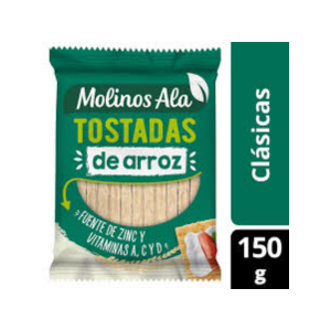Tostadas de Arroz Molinos Ala clásica 150 gr