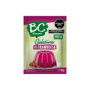 Gelatina BC Frambuesa