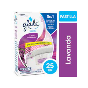Glade Pastilla Para Inodoro Campos Lavanda 25gr.