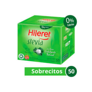 Hileret Stevia 50 sobres