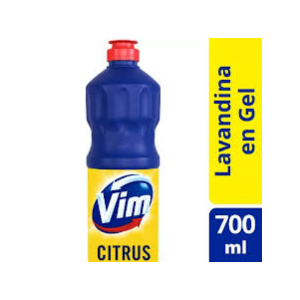 Lavandina Vim en Gel Citrus 700 ml
