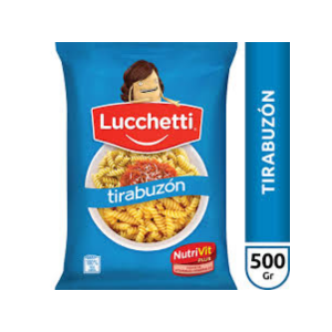 Fideos Lucchetti Tirabuzon 500gr