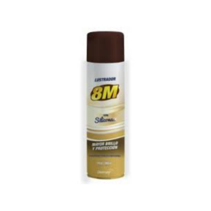 Lustrador 8M con siliconas en aerosol 340gr