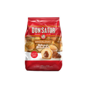 Magdalenas Don Satur Vainilla rellenas DDL 220 gr