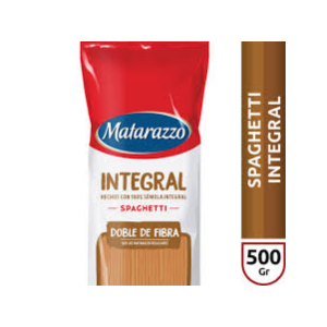 Fideos Matarazzo Spaghetti Integral 500 gr