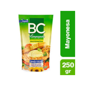 Mayonesa Bc 250gr