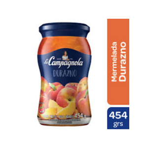 Mermelada La Campagnola Durazno 454 gr