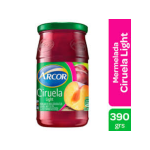Mermelada Light Arcor Ciruela 390 gr