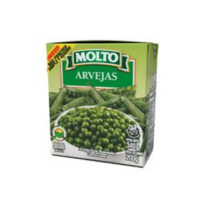 Molto Arvejas se/remojadas 340 gr