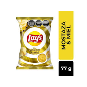 Papas Fritas Lays Mostaza y miel 77 gr