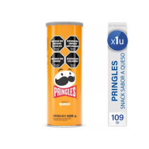 Papas Fritas Pringles queso 109gr
