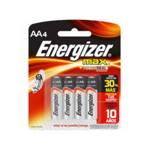 Pilas Energizer AA 4 uni