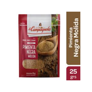 Pimienta Negra Molida La campagnola 25 gr