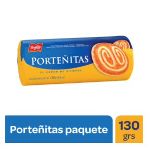 Galletitas Porteñitas 130 gr Bagley
