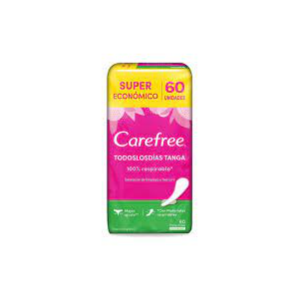 Protectores diarios Carefree tanga 60 uni