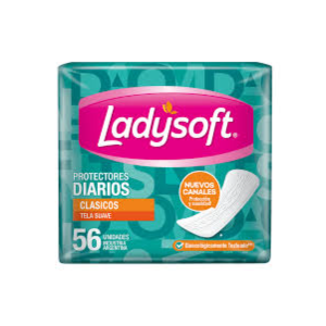 Protectores diarios LadySoft 56 uni