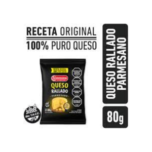 Queso Rallado Parmesano 80gr
