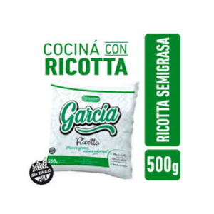 Ricotta Garcia SemiGrasa 500gr