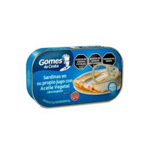 Sardinas en Aceite Gomes 170gr