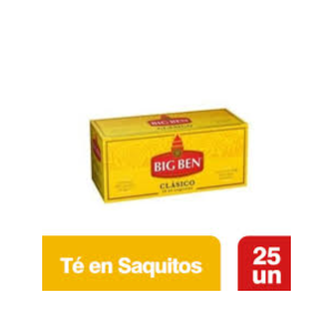 Té Big Ben en saquitos 25 unidades