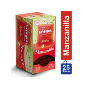 Té La Virginia Manzanilla 25 saquitos