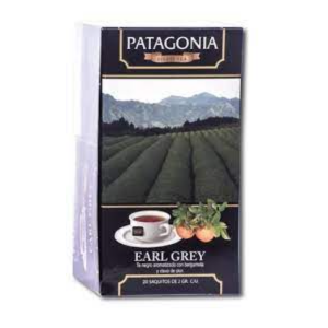 Te Patagonia Earl Grey 20 squitos