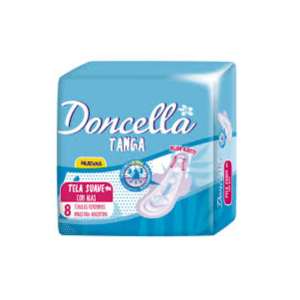 Toallitas Doncella Tela Suave Tanga 8 un